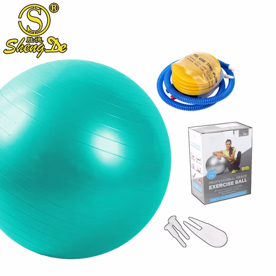 Ballon de gymnastique d'exercice de yoga en PVC écologique
