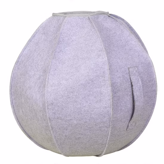 Couverture de boule de yoga en tissu feutré de 65 cm